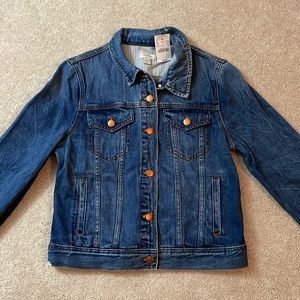 NWT Jcrew Jean Jacket, Size M